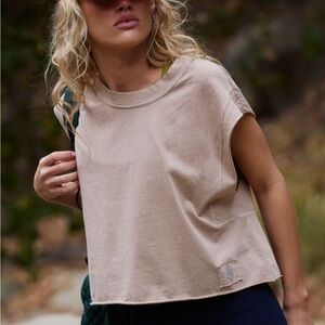 Free People Movement Inspire Tank Sand Dunes Size Medium Activewear Loungewear